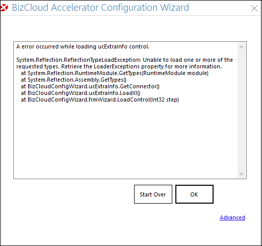 Biznet An Error Occurred While Loading Ucextrainfo Control 