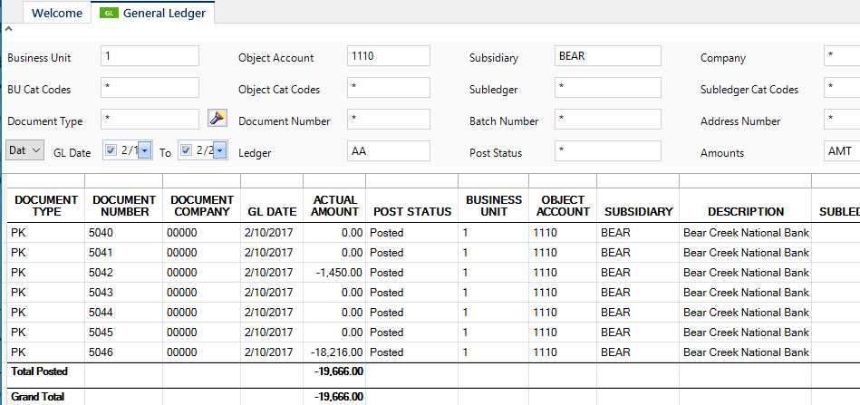 Hubble: I Have Jd Edwards Software. I’m Running A Report Based On The 