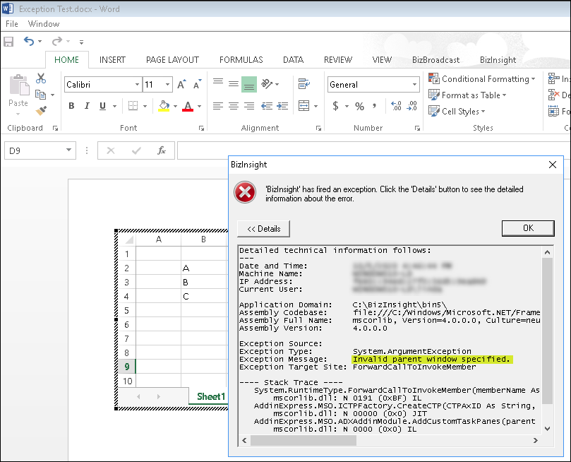 biznet-unable-to-access-edit-an-embedded-excel-table-in-another