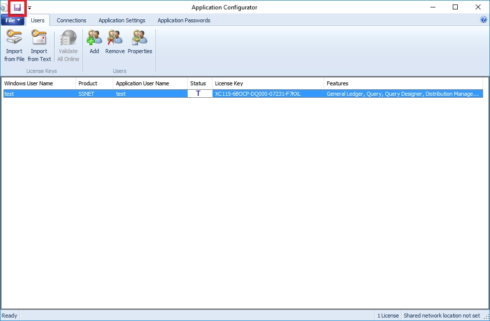 Spreadsheet Server SPS How to import new license keys within the