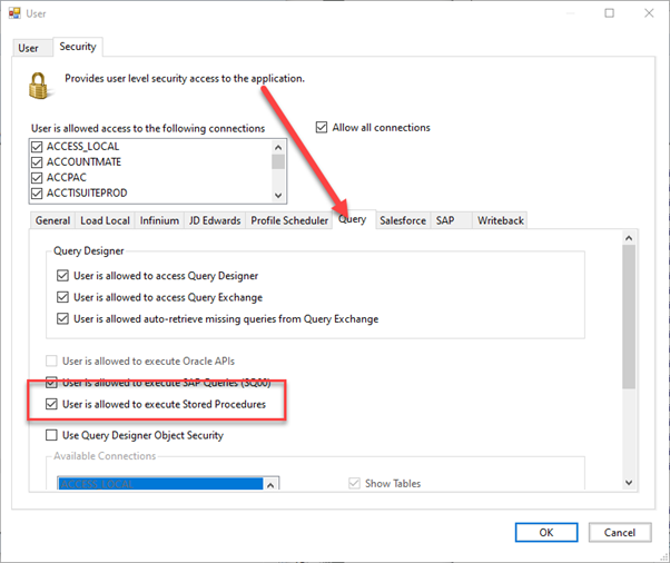 Spreadsheet Server SPS Using Stored Procedures with Query Designer
